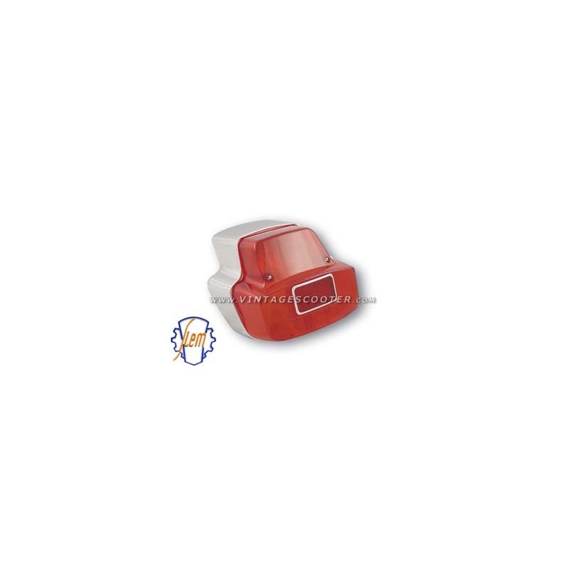 Feu arrière aluminium SIEM Vespa 150 GL / 180 SS + Joint Feu arrière aluminium SIEM Vespa 150 GL / 180 SS + Joint